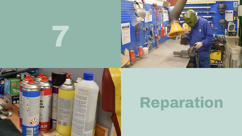7: Reperation og vedligehold