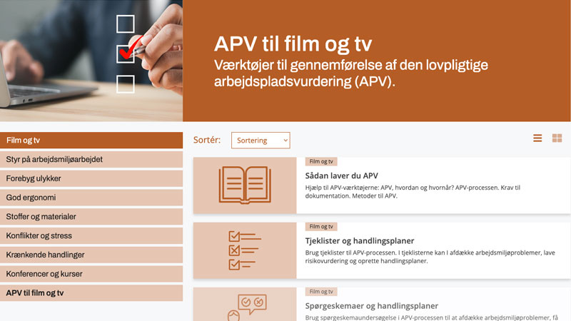 APV til film og tv
