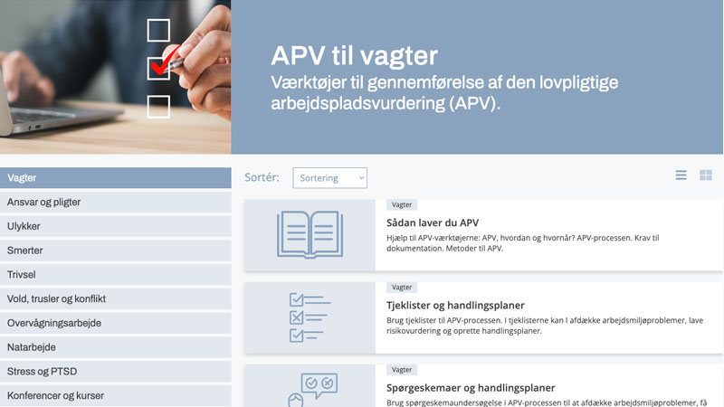 APV til vagter