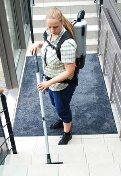 Rengøring med støvsuger