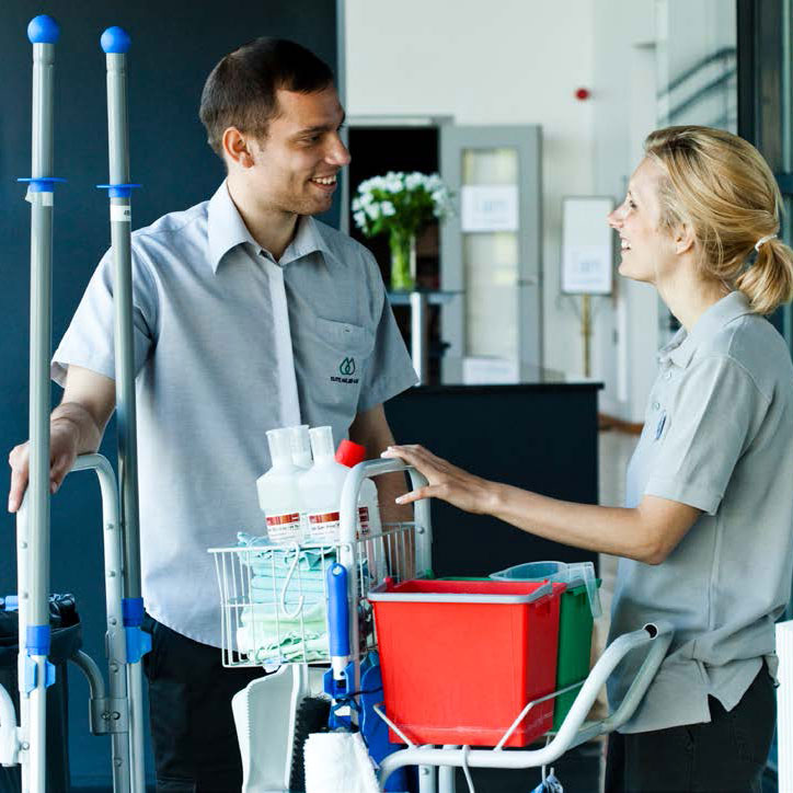 Tilrettelæggelse af rengøringsarbejde