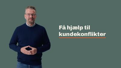 Få hjælp til kundekonflikter