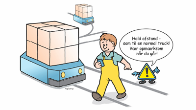 Sikker færdsel med robotter