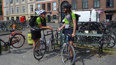 Distribution og udbringning på cykel